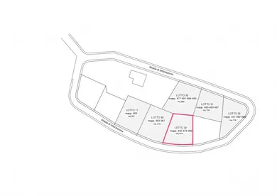 Terreno edificabile in Orciano di Pesaro