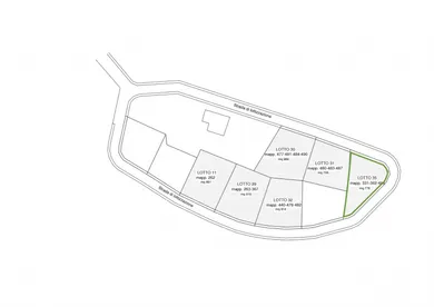 Terreno edificabile in Orciano di Pesaro