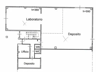 Shop/Premises commercial in Treia