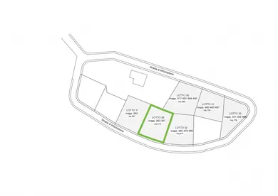 Terreno edificabile in Orciano di Pesaro