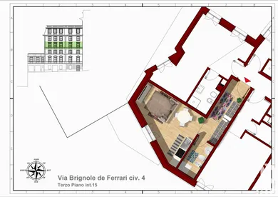 Apartment in Genova